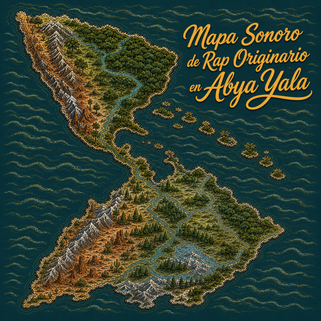 Mapa Sonoro de Rap Originario en Abya Yala